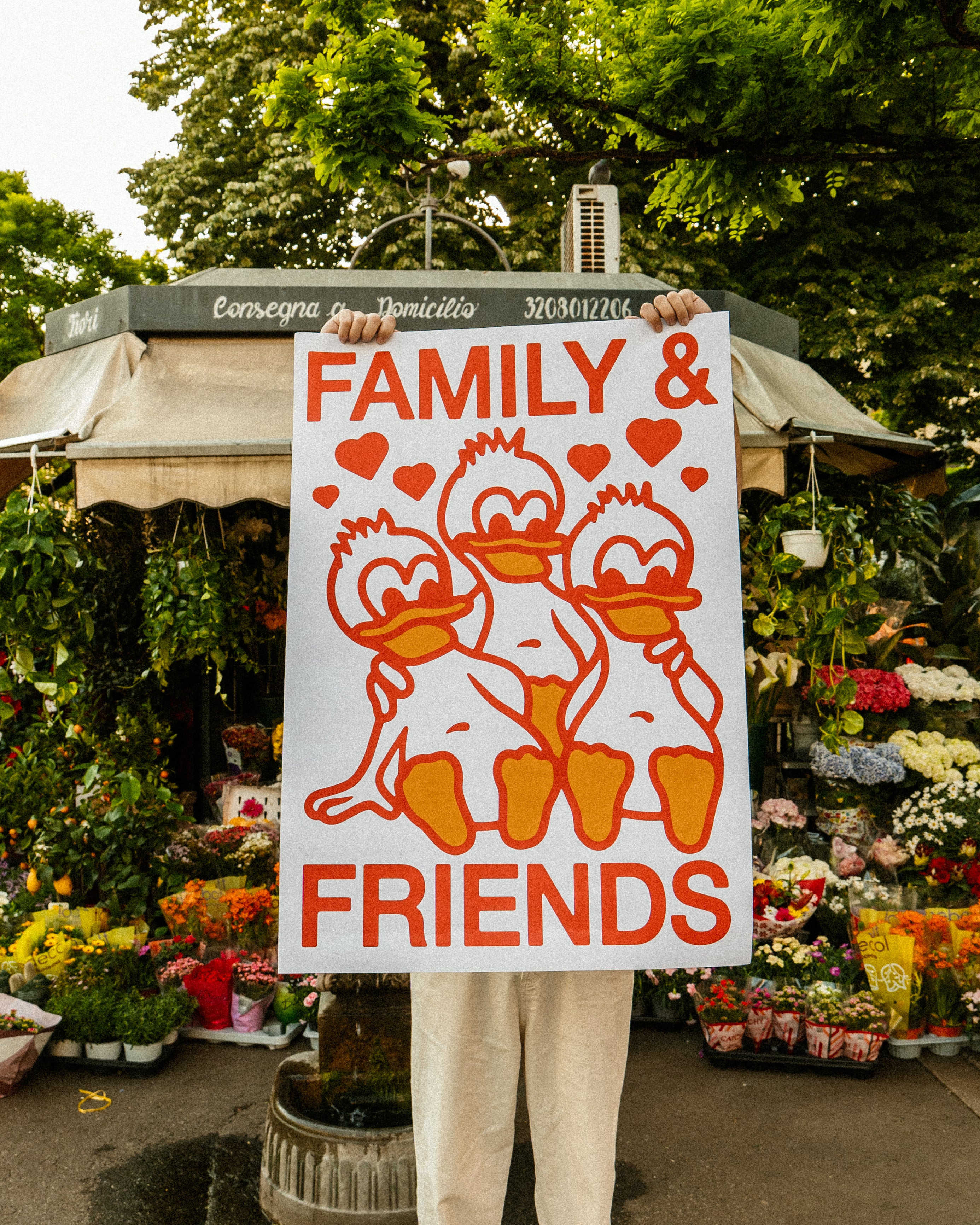Family & Friends Poster